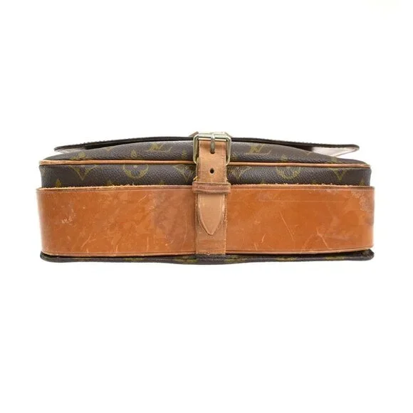 LOUIS VUITTON Cartouchiere GM Shoulder Bag Monogram Leather Brown M51252 39KC446 - Picture 6 of 16